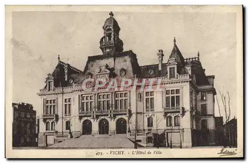 Cartes postales Vichy L&#39Hotel De Ville