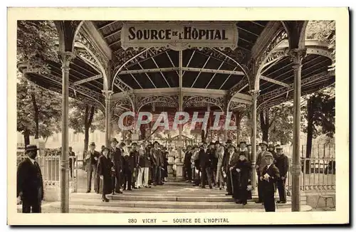 Cartes postales Vichy Source De L&#39Hopital