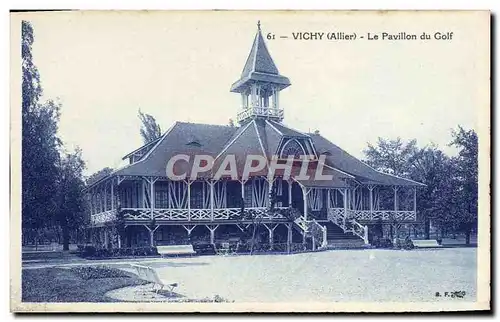 Cartes postales Vichy Le Pavillon Du Golf