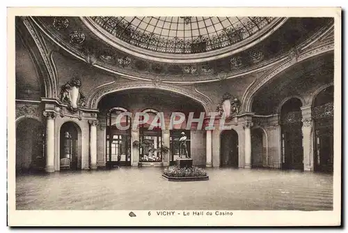 Cartes postales Vichy Le Hall Du Casino