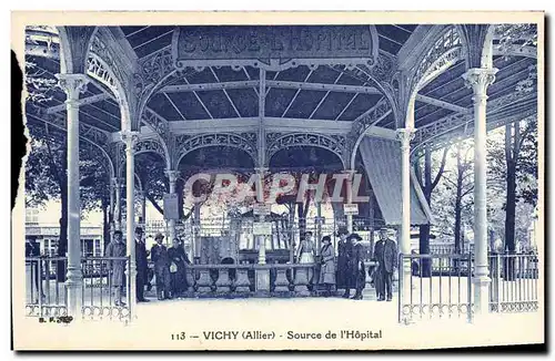 Cartes postales Vichy Source de l&#39hopital