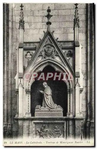 Cartes postales Le Mans La Cathedrale Tombeau De Monseigneur Bouvier