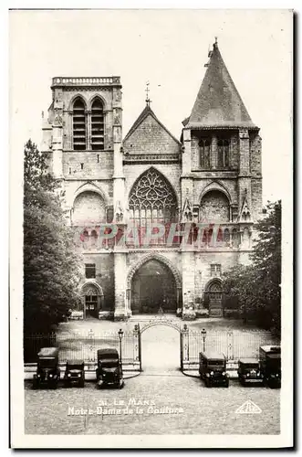 Cartes postales Le Mans Notre Dame De La Couture