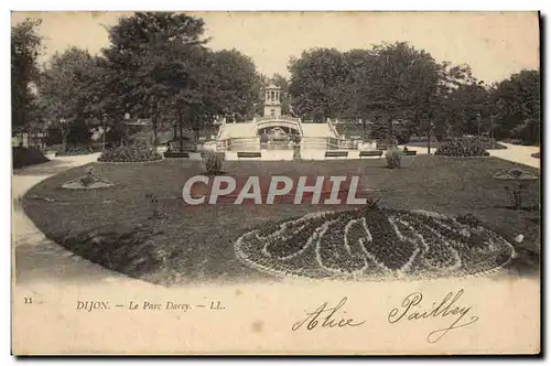 Ansichtskarte AK Dijon Le Parc Darcy