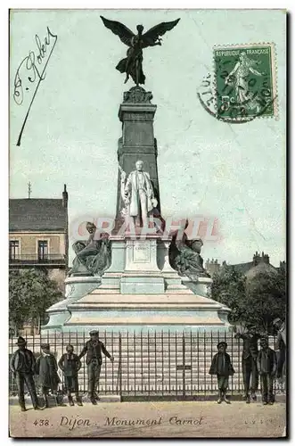 Cartes postales Dijon Monument Carnot