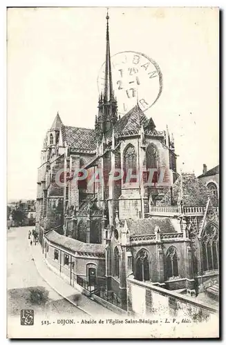 Cartes postales Dijon Abside De I&#39Eglise Saint Benigne