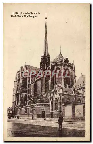 Cartes postales Dijon Abside De La Cathedrale St Benigne