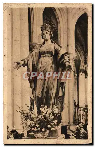 Cartes postales Fkers Eglise St Germain La vierge miraculeuse