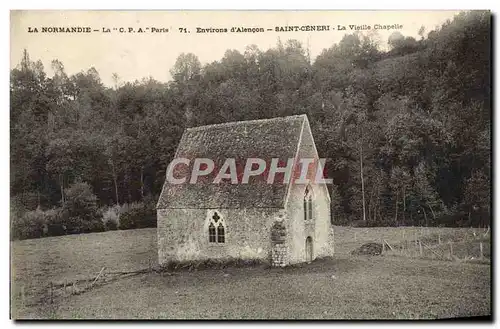 Ansichtskarte AK La Normandie Paris Environs D&#39Alencon Saint Ceneri La vieille chapelle