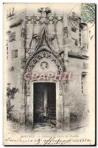 Cartes postales Mortree Chateau D'O Entree De I'Escalier