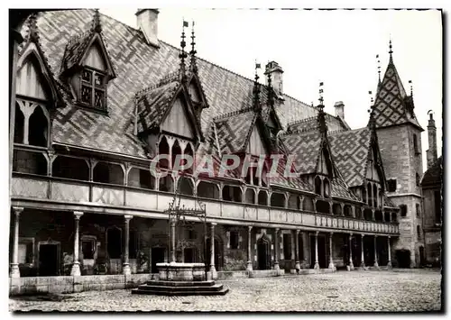 Cartes postales moderne Beaune Hotel Dieu La cour d&#39honneur