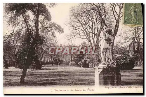 Ansichtskarte AK Toulouse Au Jardin Des Plantes