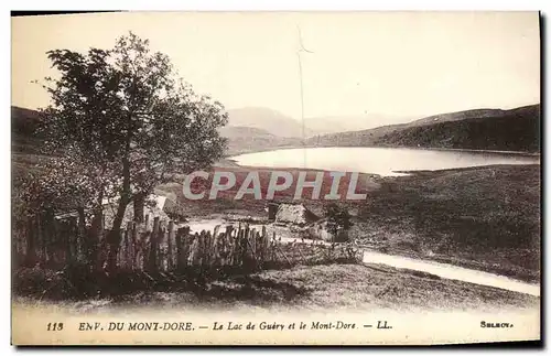 Ansichtskarte AK Du Mont Dore Le lac De Guery Et le Mont Dore