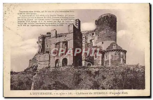 Cartes postales L'Auvergne Chateau De Murols
