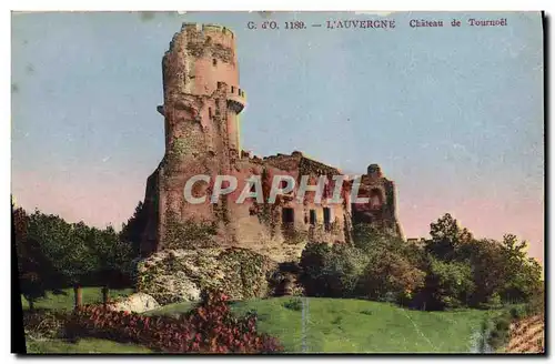 Cartes postales L&#39Auvergne Chateau De Tournoel