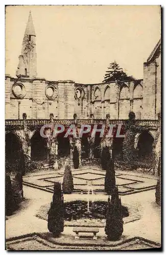 Cartes postales Abbatiale De Rovaumont Asnieres Sur Oise Cloitre