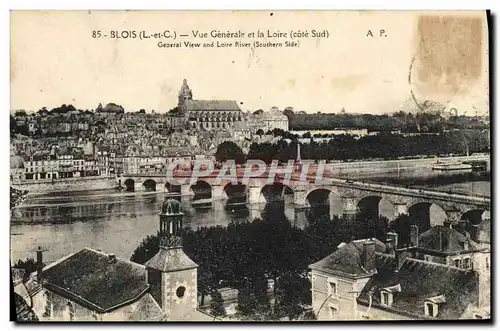 Ansichtskarte AK Blois Vue GEnerale Et La Loire