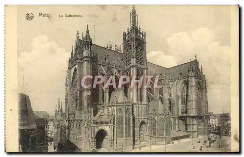 Cartes postales Metz La Cathedrale