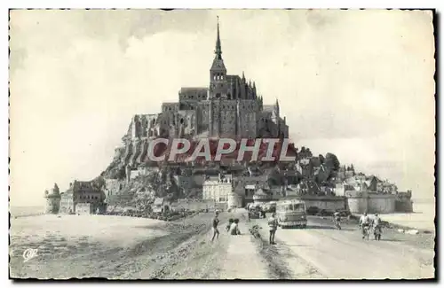 Cartes postales Le Mont St Michel L&#39Arrivee