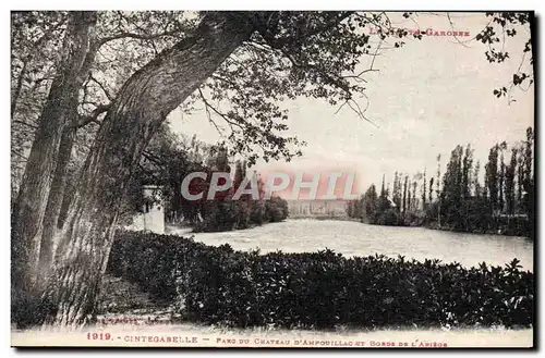 Cartes postales Cintegabelle Parc Du Chateau d&#39Ampouillac et bords de l&#39Ariege