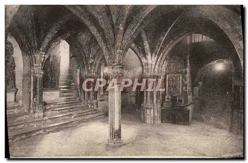 Ansichtskarte AK carte d&#39entree Toulouse Basilique St Sernin Crypte des Corps Saints