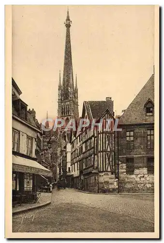 Ansichtskarte AK Rouen Vieilles Maisons