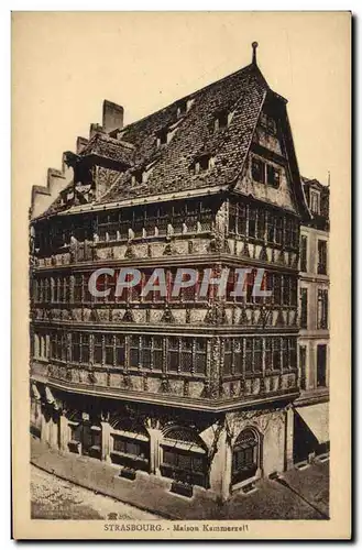 Cartes postales Strasbourg Maison Kammerzell