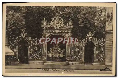 Cartes postales Nancy Fontaine D'Amphitrile