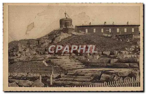 Cartes postales L&#39Auvergne Pittoresque Puy De Dome Sommet du Puy de Dome Les ruines du temple de Mercure