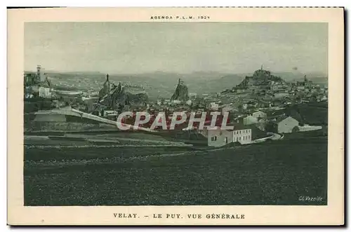 Cartes postales Velay Le Puy Vue Generale