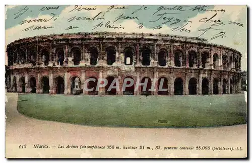 Cartes postales Nimes Les Arenes