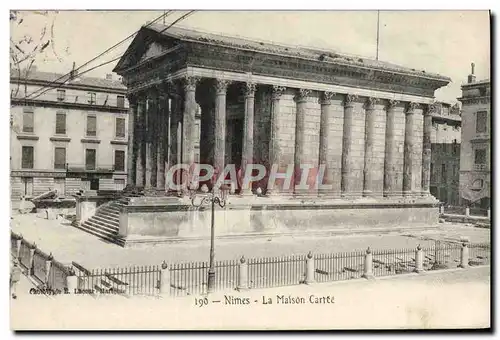 Ansichtskarte AK Nimes La Maison Carree