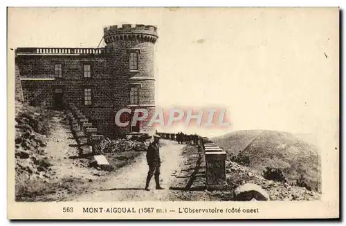 Cartes postales Mont Aigoual L&#39observatoire