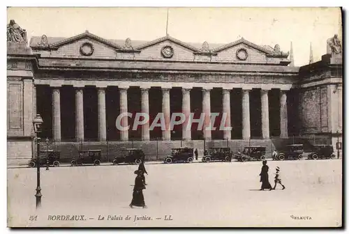 Ansichtskarte AK Bordeaux Le Palais De Justice