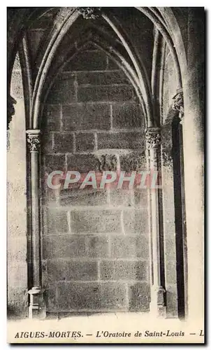 Cartes postales Aigues Mortes L'Oratoire De Saint Louis