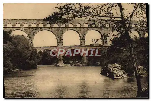 Cartes postales Environs D&#39Uzes Le Pont Du Gard