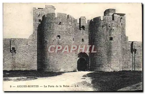 Cartes postales Aigues Mortes La Porte De La Reine