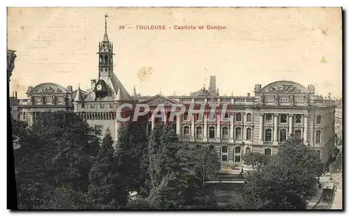 Cartes postales Toulouse Capitole Et Donjon