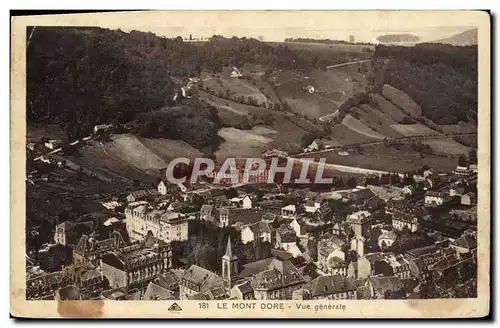 Cartes postales Le Mont Dore Vue Generale