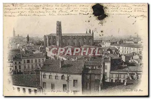 Cartes postales Toulouse Vue Prise Sur Les Jacobins