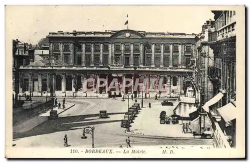 Cartes postales Bordeaux La Mairie