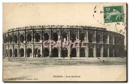 Cartes postales Nimes Les Arenes