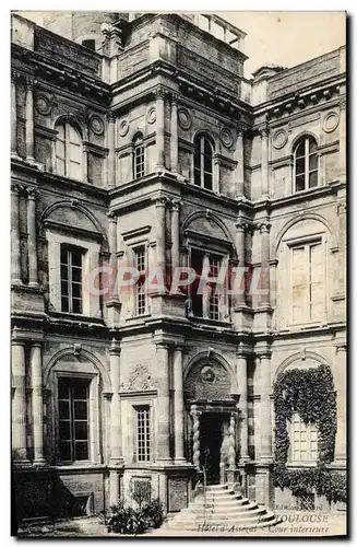 Cartes postales Toulouse Hotel Assezat Cour Interieure