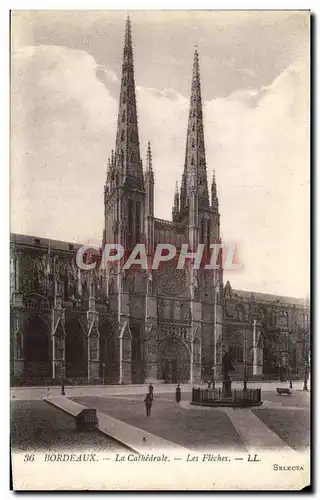 Cartes postales Bordeaux La Cathedrale Des Fleches