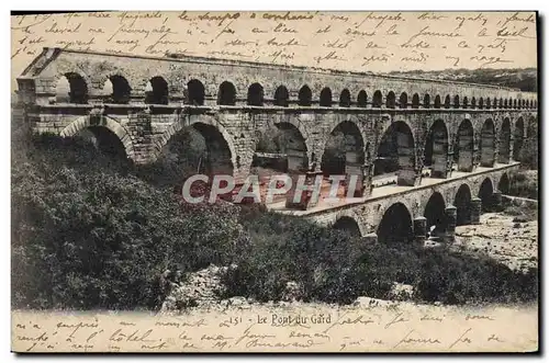 Cartes postales Le Pont Du Gard