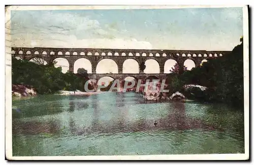 Cartes postales Nimes Le Pont Du Gard