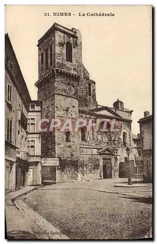 Cartes postales Nimes Le Cathedrale