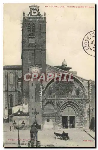 Cartes postales Toulouse Cathedrale St Etienne