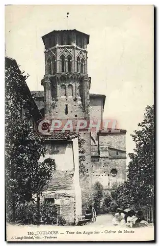 Cartes postales Toulouse Tour Des Augustins Cloitre Du Musee