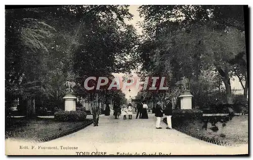 Cartes postales Toulouse Entree Du Grand Rond